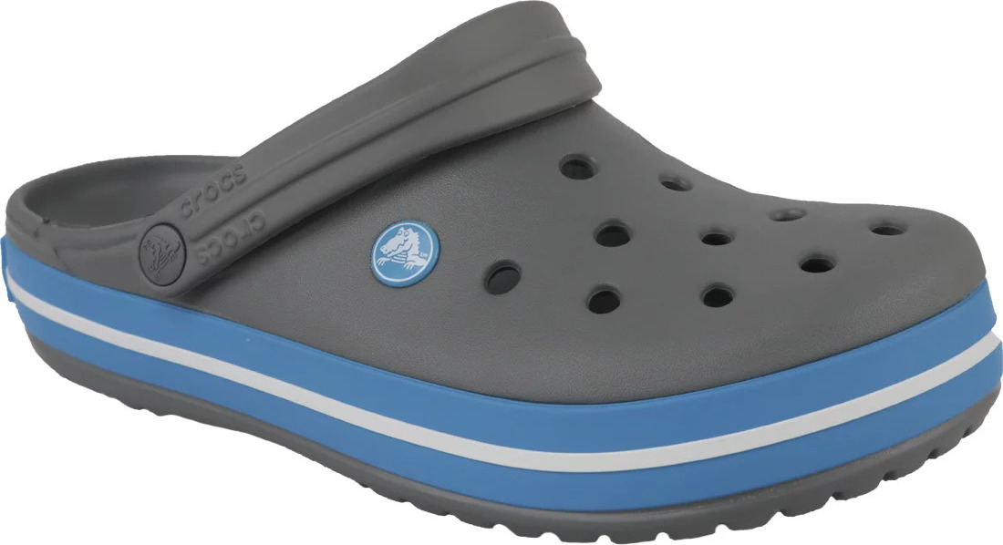 ŠEDO-MODRÉ NAZOUVÁKY CROCS CROCKBAND 11016-07W Velikost: 46/47