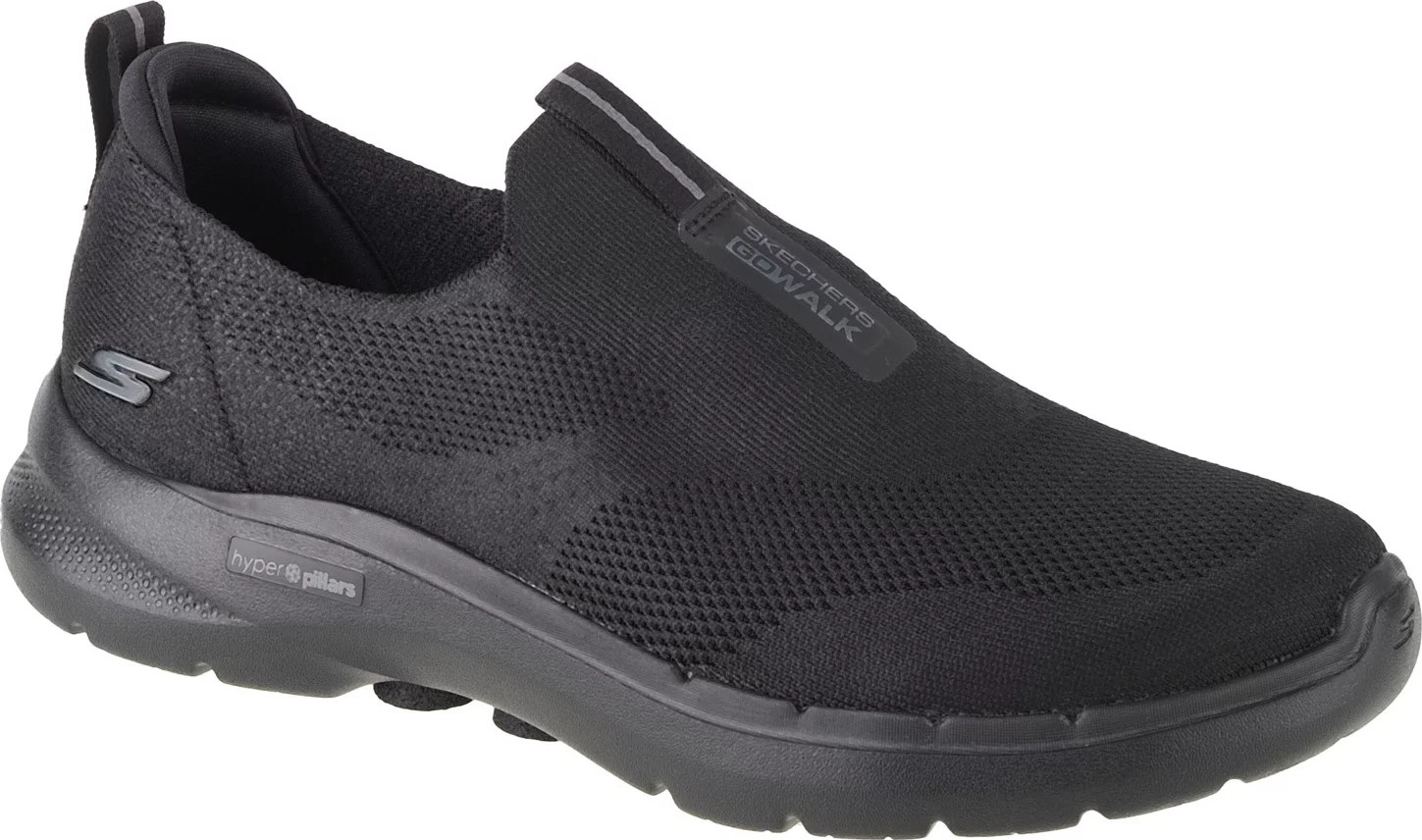 ČERNÉ PÁNSKÉ TENISKY SKECHERS GO WALK 6 216202-BBK Velikost: 41