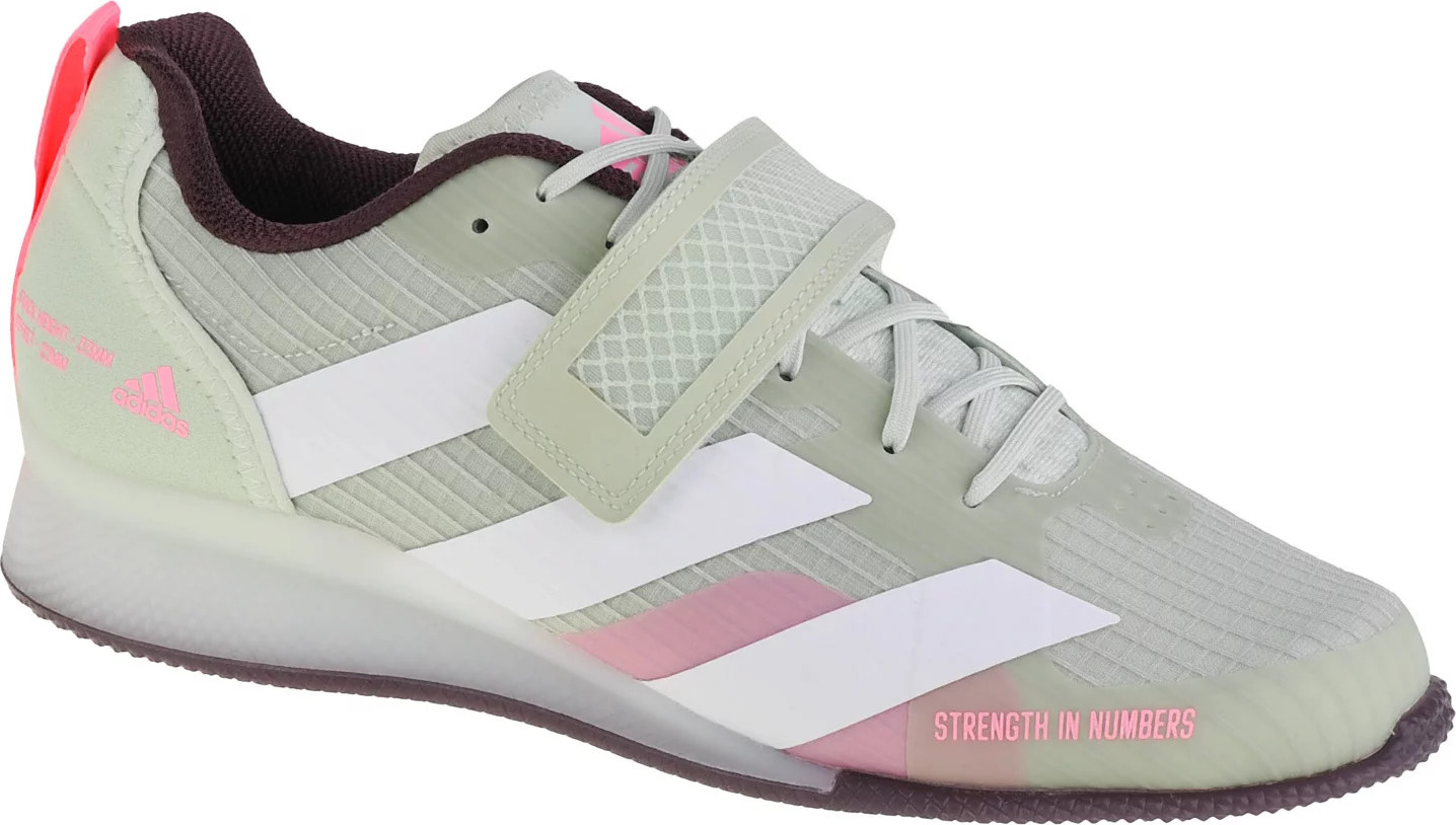 SVĚTLE ZELENÉ PÁNSKÉ TENISKY ADIDAS ADIPOWER WEIGHTLIFTING 3 GY8925 Velikost: 48 2/3