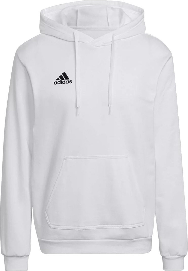 BÍLÁ PÁNSKÁ MIKINA ADIDAS ENTRADA 22 SWEAT HOODIE HG6302 Velikost: L