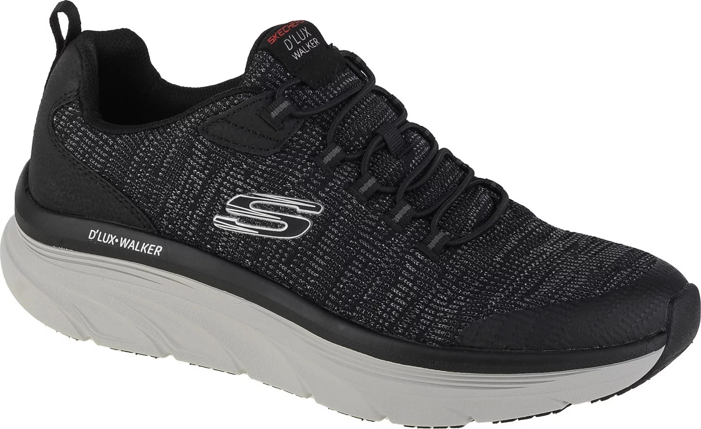 ČERNÉ PÁNSKÉ TENISKY SKECHERS D\'LUX WALKER-PENSIVE 232045-BKW Velikost: 46