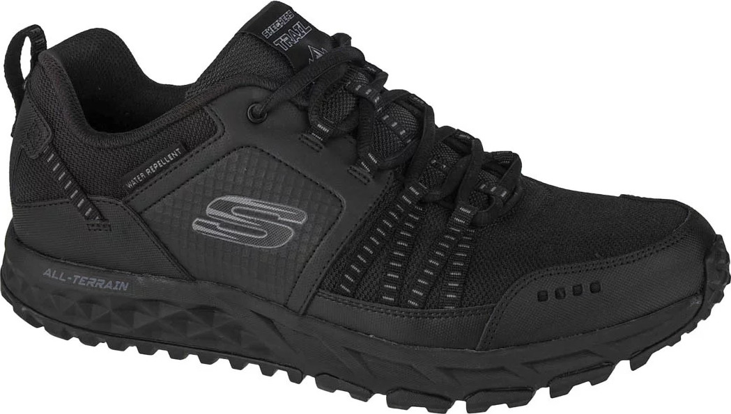 ČERNÉ PÁNSKÉ TENISKY SKECHERS ESCAPE PLAN 51591-BBK Velikost: 43