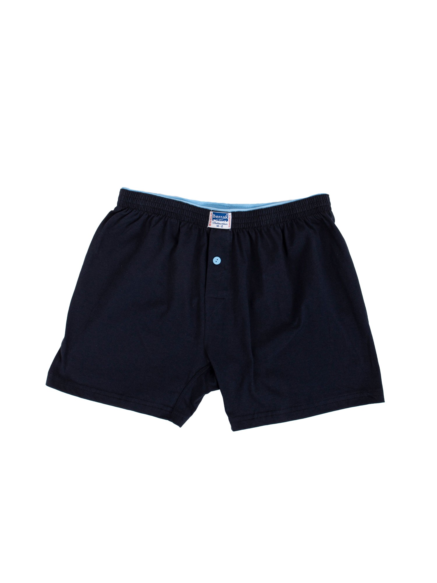 TMAVĚ MODRÉ PÁNSKÉ BOXERKY BR-BK-1099.26P-DARK BLUE Velikost: M