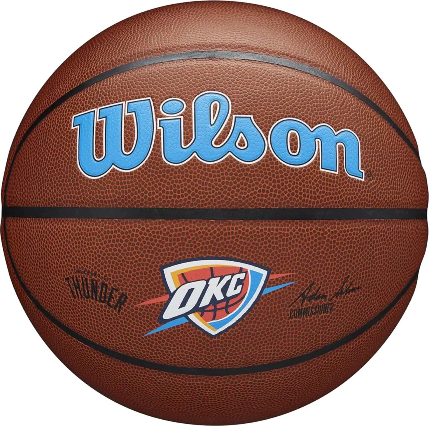 WILSON TEAM ALLIANCE OKLAHOMA CITY THUNDER BALL WTB3100XBOKC Velikost: 7
