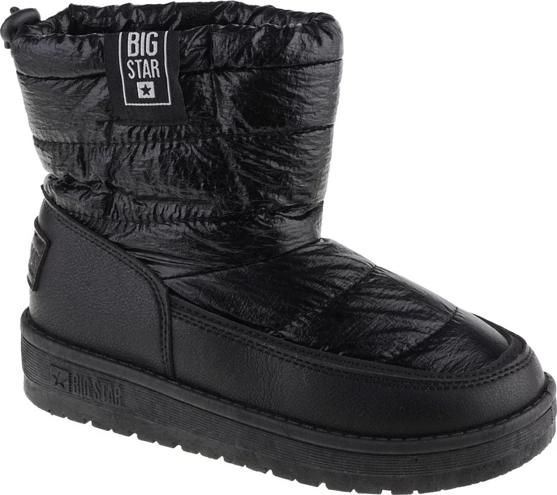 ČERNÉ DÍVČÍ SNĚHULE BIG STAR KID\'S SHOES KK374220 Velikost: 28