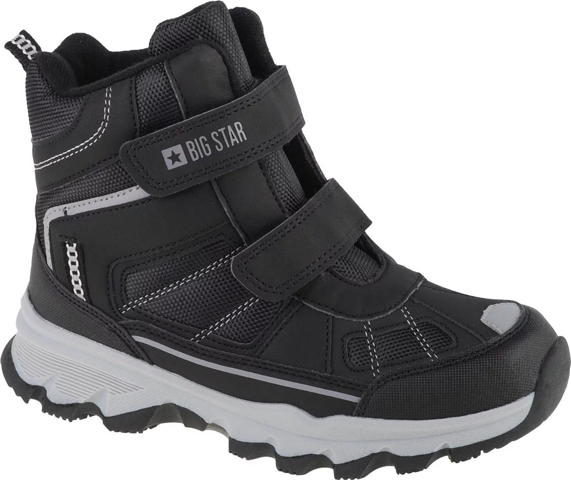 ČERNÉ DĚTSKÉ BOTY BIG STAR TREKKING K SHOES KK374157 Velikost: 35