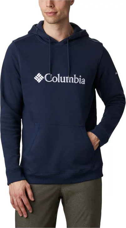 TMAVĚ MODRÁ MIKINA COLUMBIA CSC BASIC LOGO II HOODIE 1681664468 Velikost: L