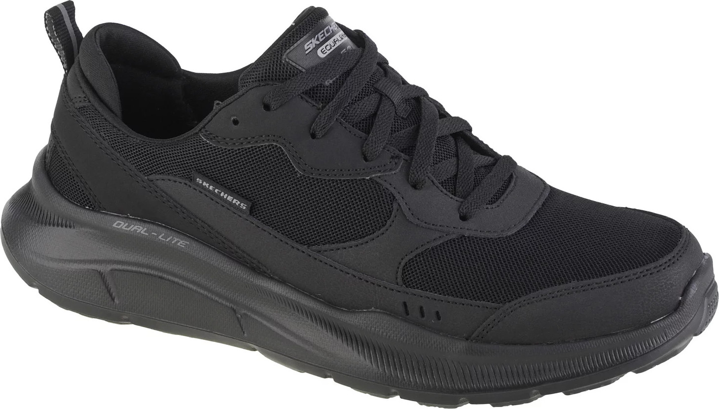 ČERNÉ PÁNSKÉ TENISKY SKECHERS EQUALIZER 5.0 232520-BBK Velikost: 45