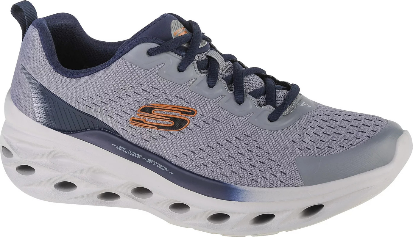 ŠEDÉ PÁNSKÉ TENISKY SKECHERS GLIDE STEP SWIFT 232634-GYNV Velikost: 46