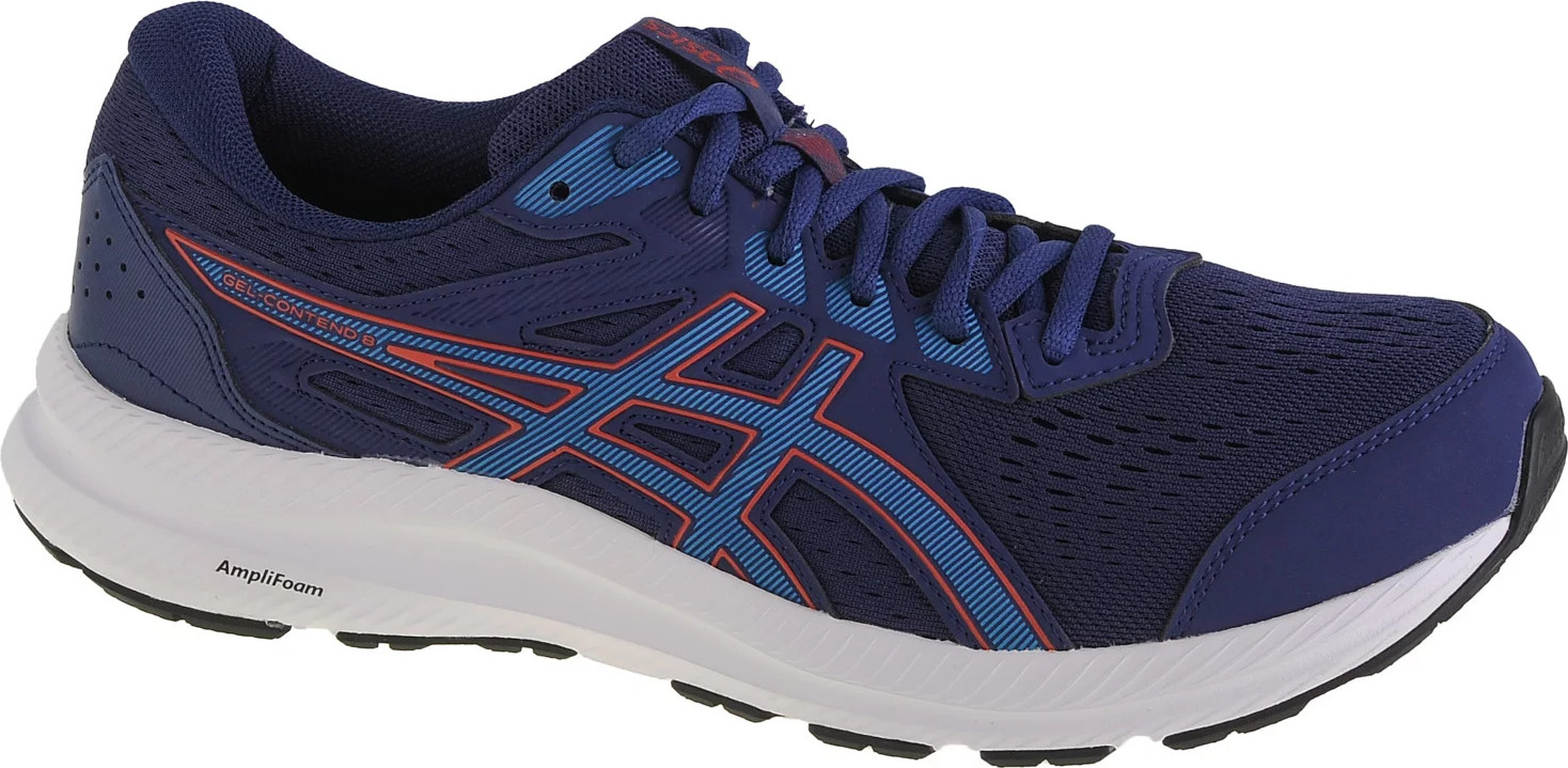 TMAVĚ MODRÉ PÁNSKÉ TENISKY ASICS GEL-CONTEND 8 1011B492-403 Velikost: 44.5