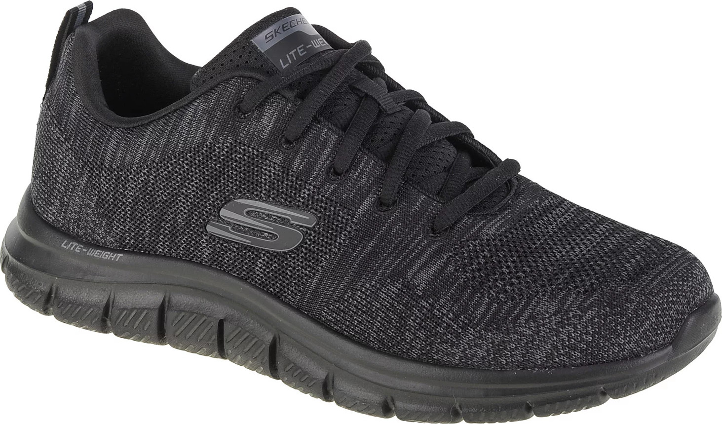 ČERNÉ PÁNSKÉ TENISKY SKECHERS TRACK - FRONT RUNNER 232298-BBK Velikost: 41