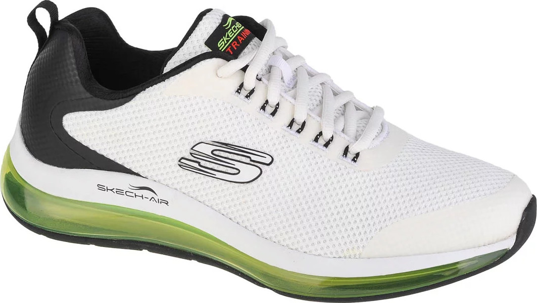 BÍLÉ PÁNSKÉ TENISKY SKECHERS SKECH-AIR ELEMENT 2.0 LOMARC 232036-WBK Velikost: 47.5