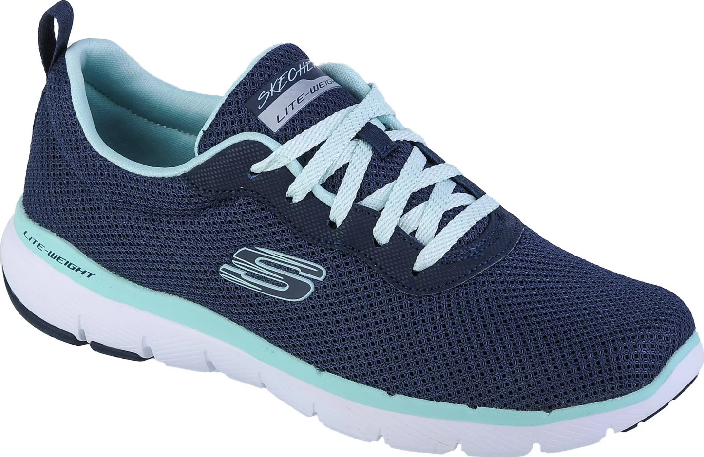 TMAVĚ MODRÉ DÁMSKÉ TENISKY SKECHERS FLEX APPEAL 3.0 13070-NVAQ Velikost: 38