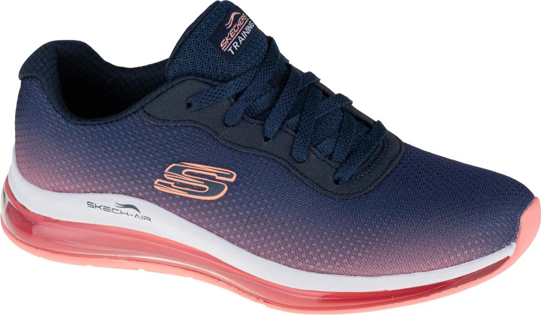 MODRO-ORANŽOVÉ DÁMSKÉ TENISKY SKECHERS SKECH-AIR ELEMENT 2.0 149062-NVHP Velikost: 37