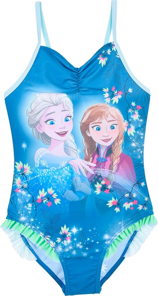 MODRÉ PLAVKY S POTISKEM DISNEY FROZEN Velikost: 104