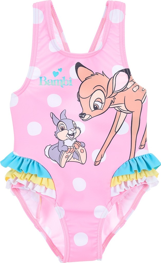 SVĚTLE RŮŽOVÉ PLAVKY S POTISKEM DISNEY - BAMBI DEER Velikost: 96