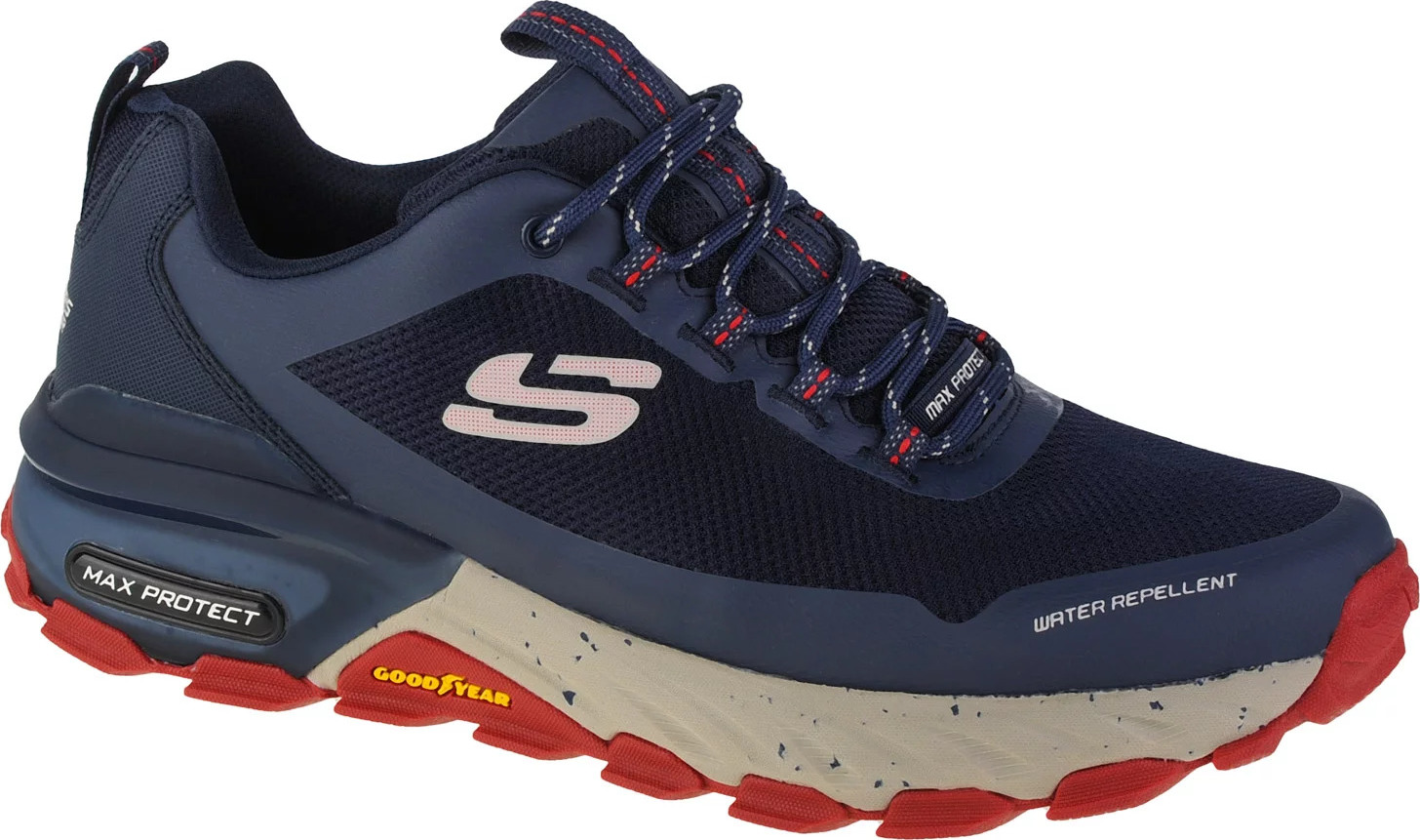 TMAVĚ MODRÉ SPORTOVNÍ TENISKY SKECHERS MAX PROTECT-LIBERATED 237301-NVY Velikost: 44