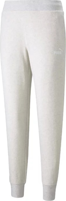 BIELE TEPLÁKY PUMA ESSENTIAL LOGO PANTS 586841-02 Veľkosť: M