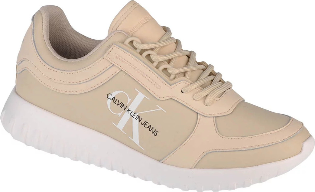 BÉŽOVÉ DÁMSKE TENISKY CALVIN KLEIN RUNNER LACEUP YW0YW00375-AEO Veľkosť: 37