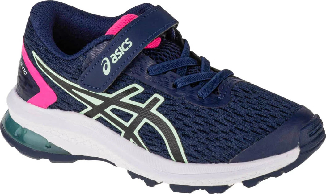 MODRÉ DIEVČENSKÉ TENISKY ASICS GT-1000 9 PS 1014A151-400 Veľkosť: 27