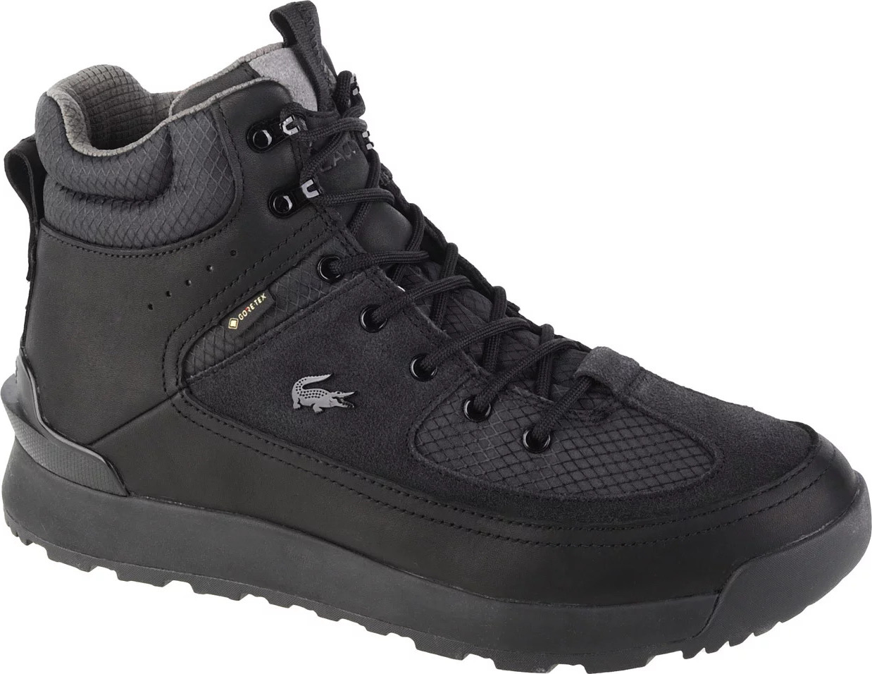 ČIERNE PÁNSKE TENISKY LACOSTE URBAN BREAKER GTX 742CMA000302H Veľkosť: 44