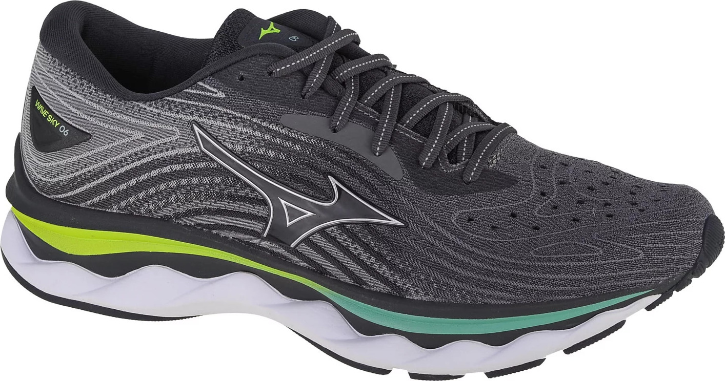 SIVÁ BEŽECKÁ OBUV MIZUNO WAVE SKY 6 J1GC220204 Veľkosť: 44.5