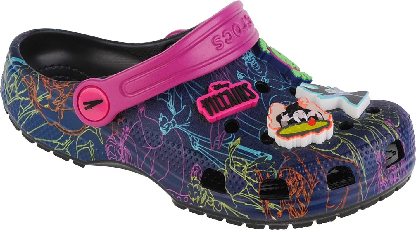 ČIERNE DETSKÉ NAZUVÁKY CROCS DISNEY VILLAINS CLASSIC KIDS CLOG 207722-001 Veľkosť: 28/29