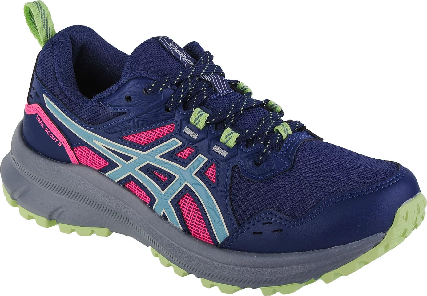 TMAVOMODRÉ BEŽECKÉ TENISKY ASICS TRAIL SCOUT 3 1012B516-400 Veľkosť: 38