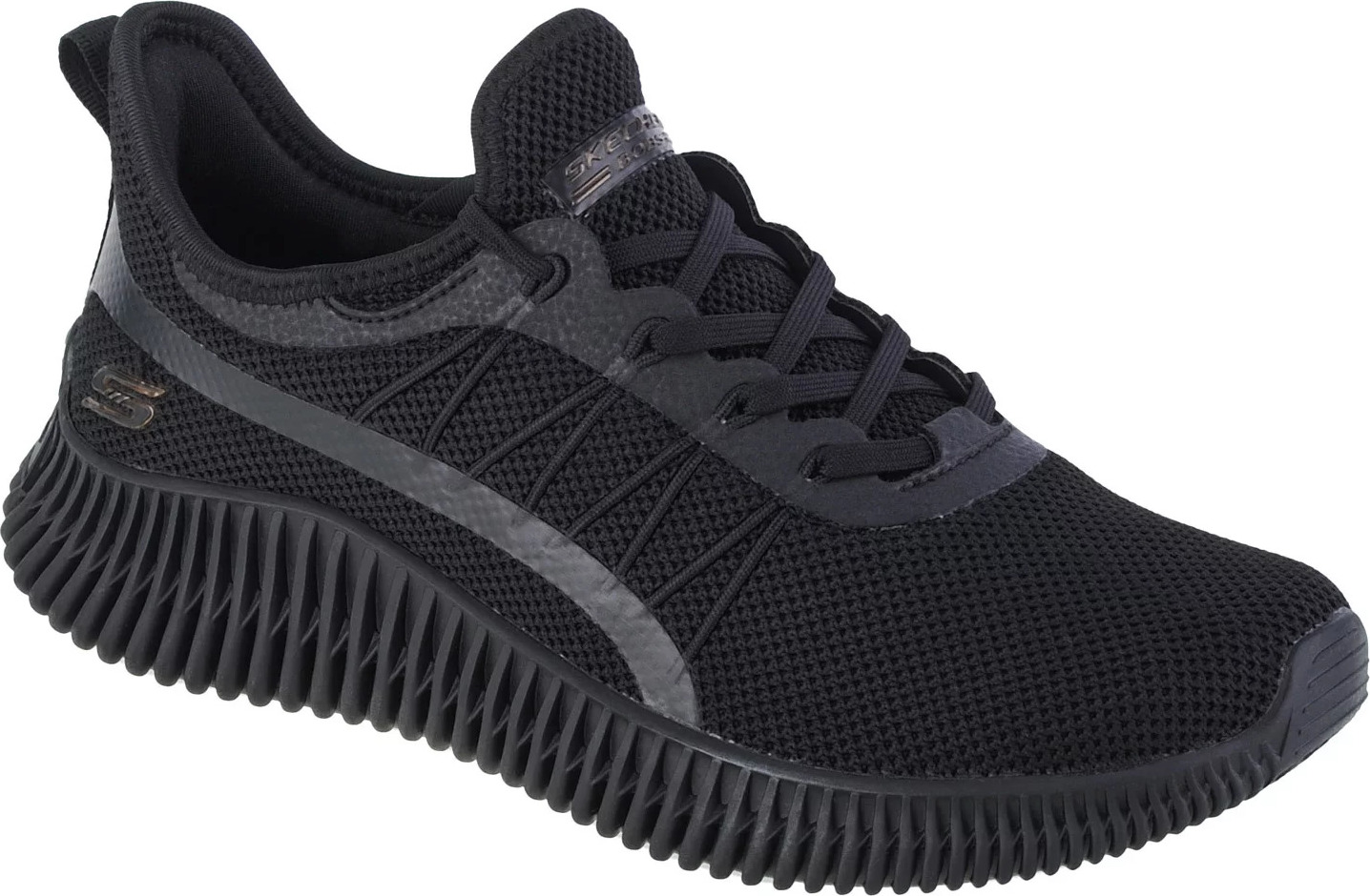 ČIERNE DÁMSKE TENISKY SKECHERS BOBS GEO-NEW AESTHETICS 117417-BBK Veľkosť: 37