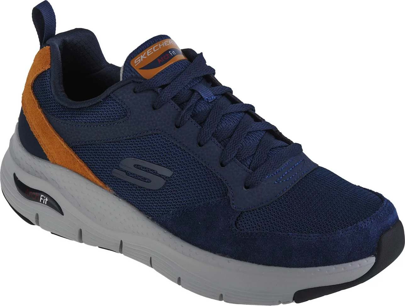 TMAVOMODRÉ PÁNSKE TENISKY SKECHERS ARCH FIT-SERVITICA 232101-NVY Veľkosť: 47.5