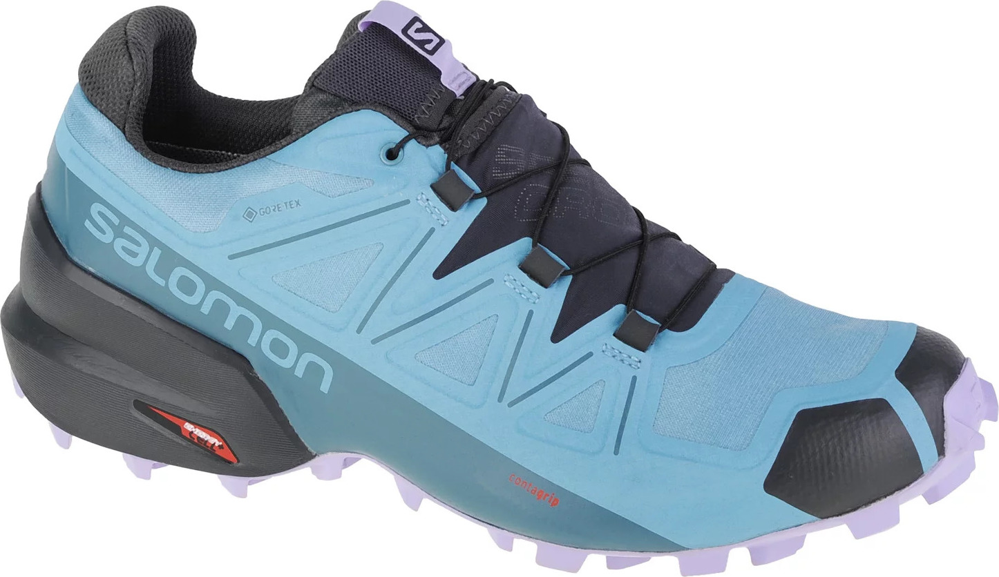 SVETLOMODRÉ DÁMSKE TRAILOVÉ TOPÁNKY SALOMON SPEEDCROSS 5 GTX W 414616 Veľkosť: 36