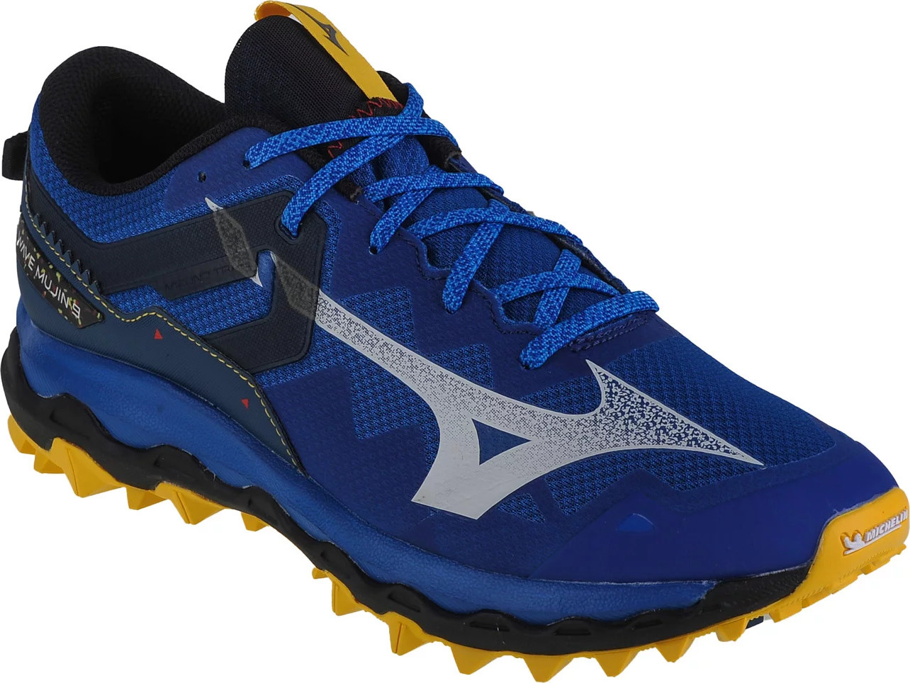 MODRÉ PÁNSKE TRAILOVÉ TOPÁNKY MIZUNO WAVE MUJIN 9 J1GJ227001 Veľkosť: 45