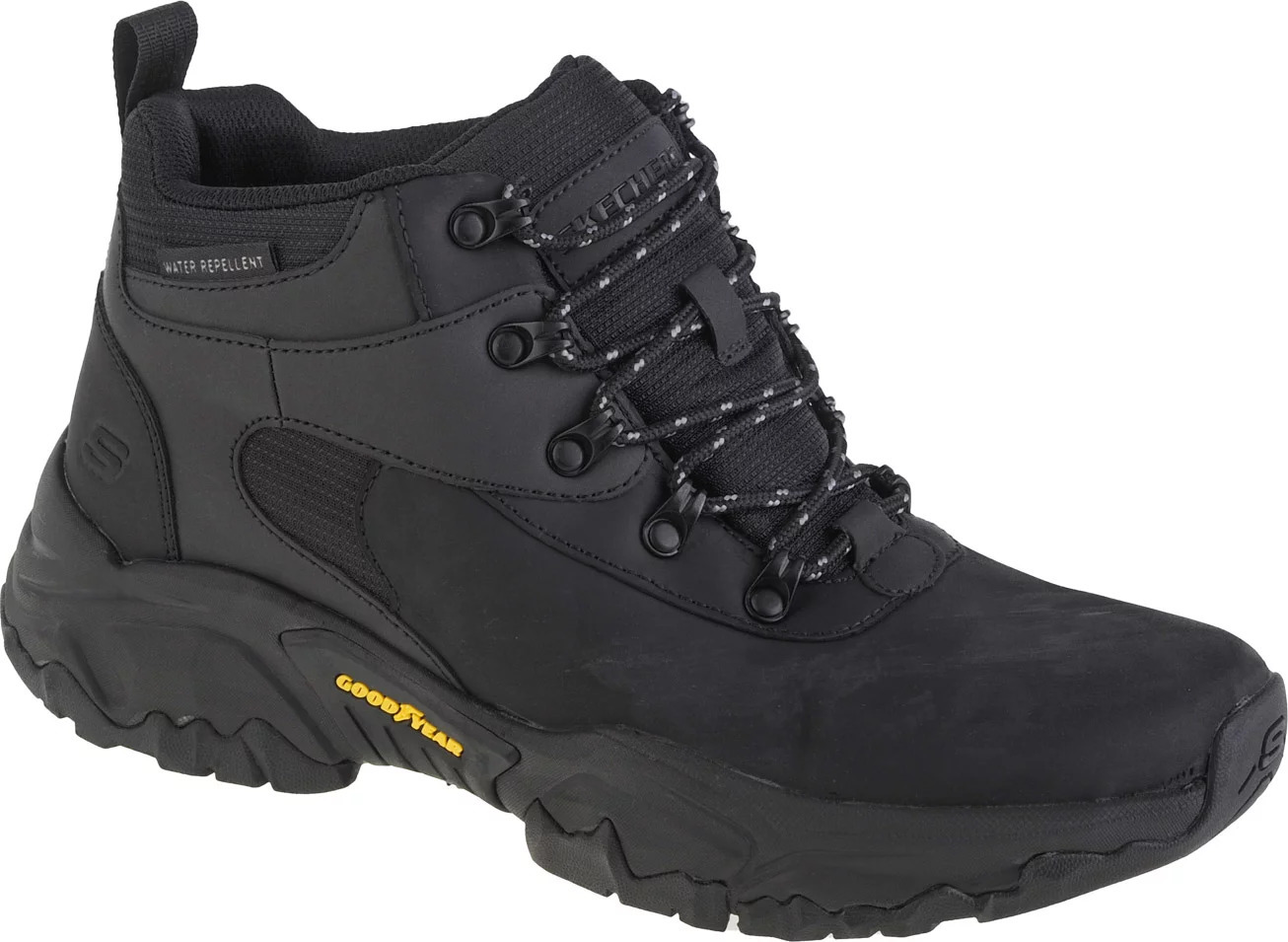 ČIERNE TURISTICKÉ TOPÁNKY SKECHERS TERRAFORM-RENFROW 204484-BBK Veľkosť: 46