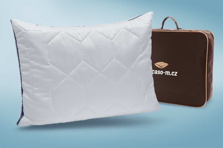 Picaso manufactury Polštář Traumwell Rozměr: 70x90 cm zip+vak (1500 g), Taška: dárková hnědá taška na zip