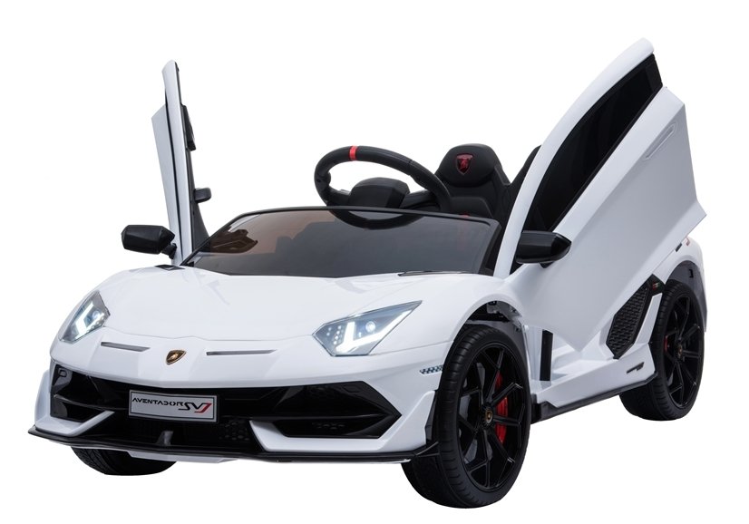 mamido  Dětské elektrické autíčko Lamborghini Aventador bílé