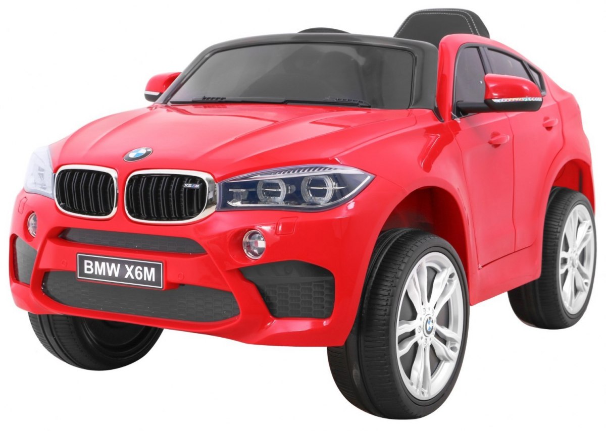mamido  Elektrické autíčko BMW X6 M červené
