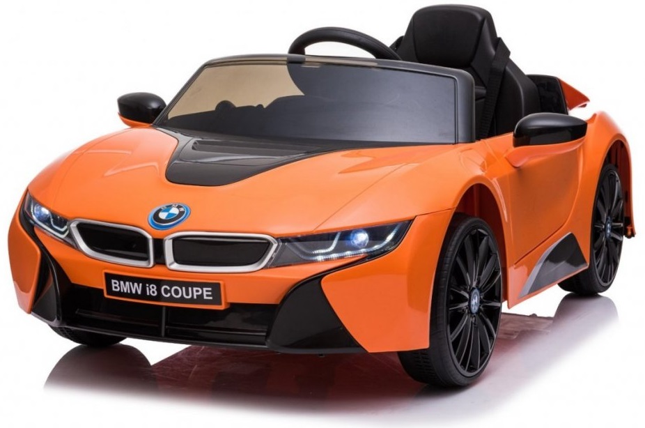 mamido  Elektrické autíčko BMW I8 LIFT oranžové