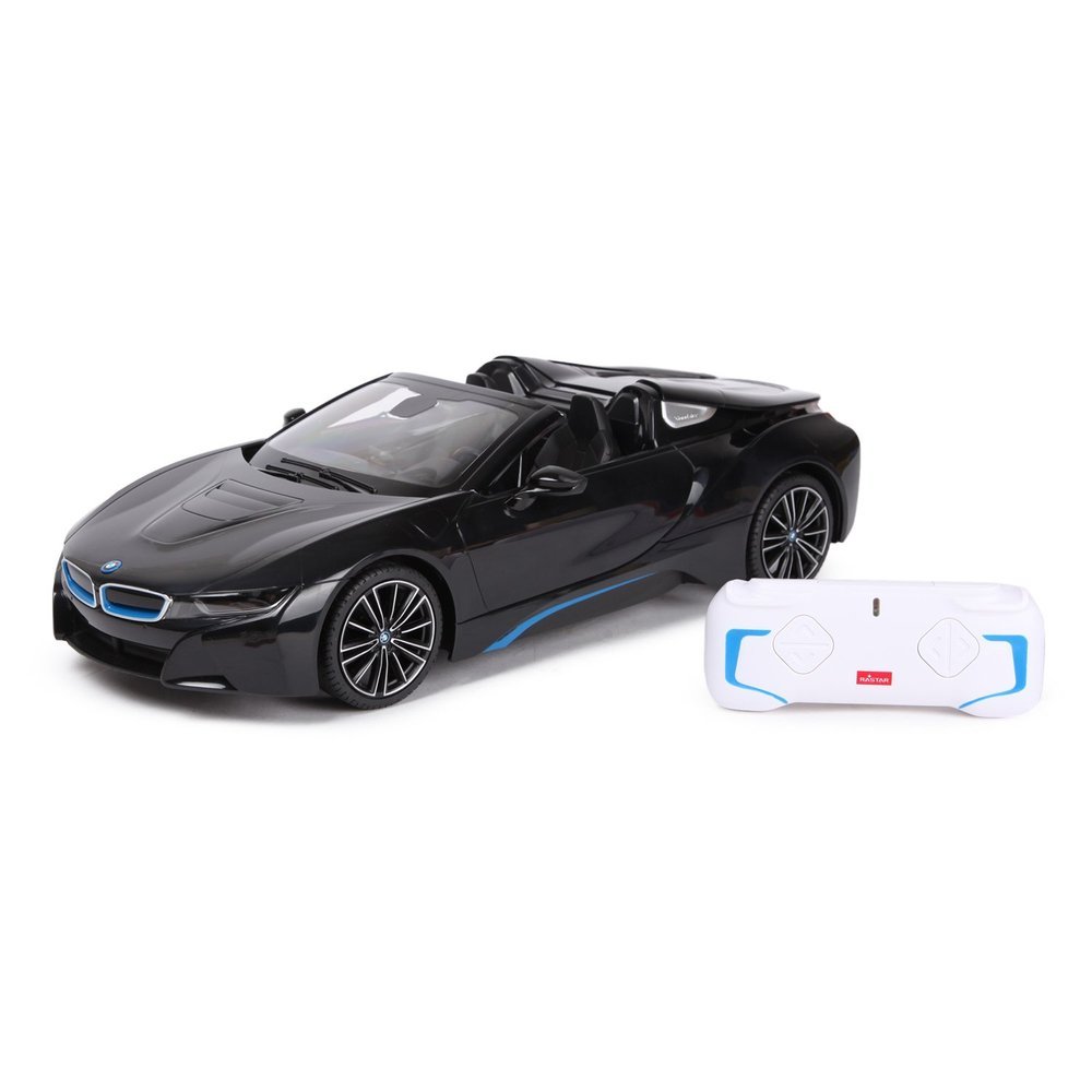 Mamido RASTAR  RASTAR Auto na dálkové ovládání BMW i8 Roadster RC 1:12 černé RC