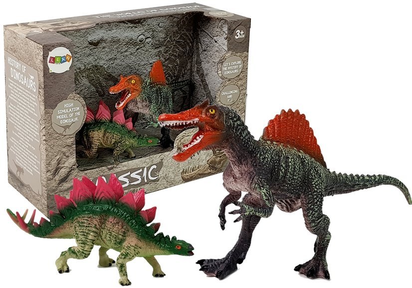 mamido  Dinosaurus Spinosaurus a Stegosaurus