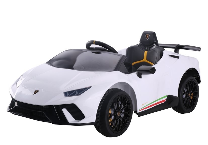 mamido  Dětské elektrické autíčko Lamborghini Huracan 4x4 bílé