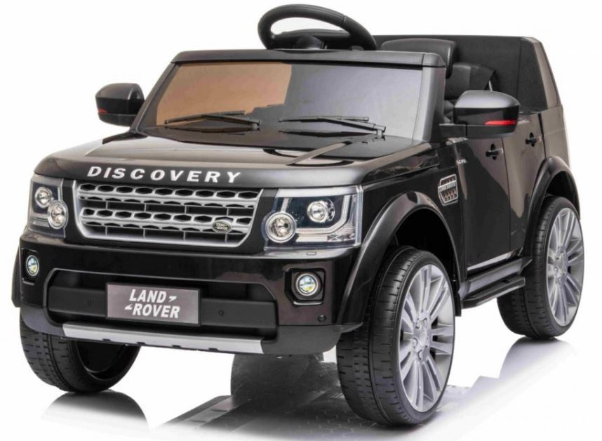 mamido  Elektrické autíčko Land Rover Discovery černé