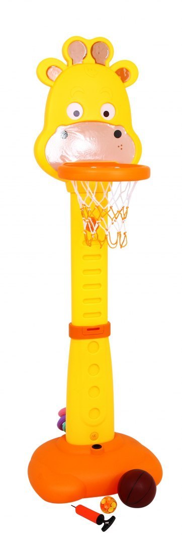 mamido  Basketbalový koš 155 cm žirafa