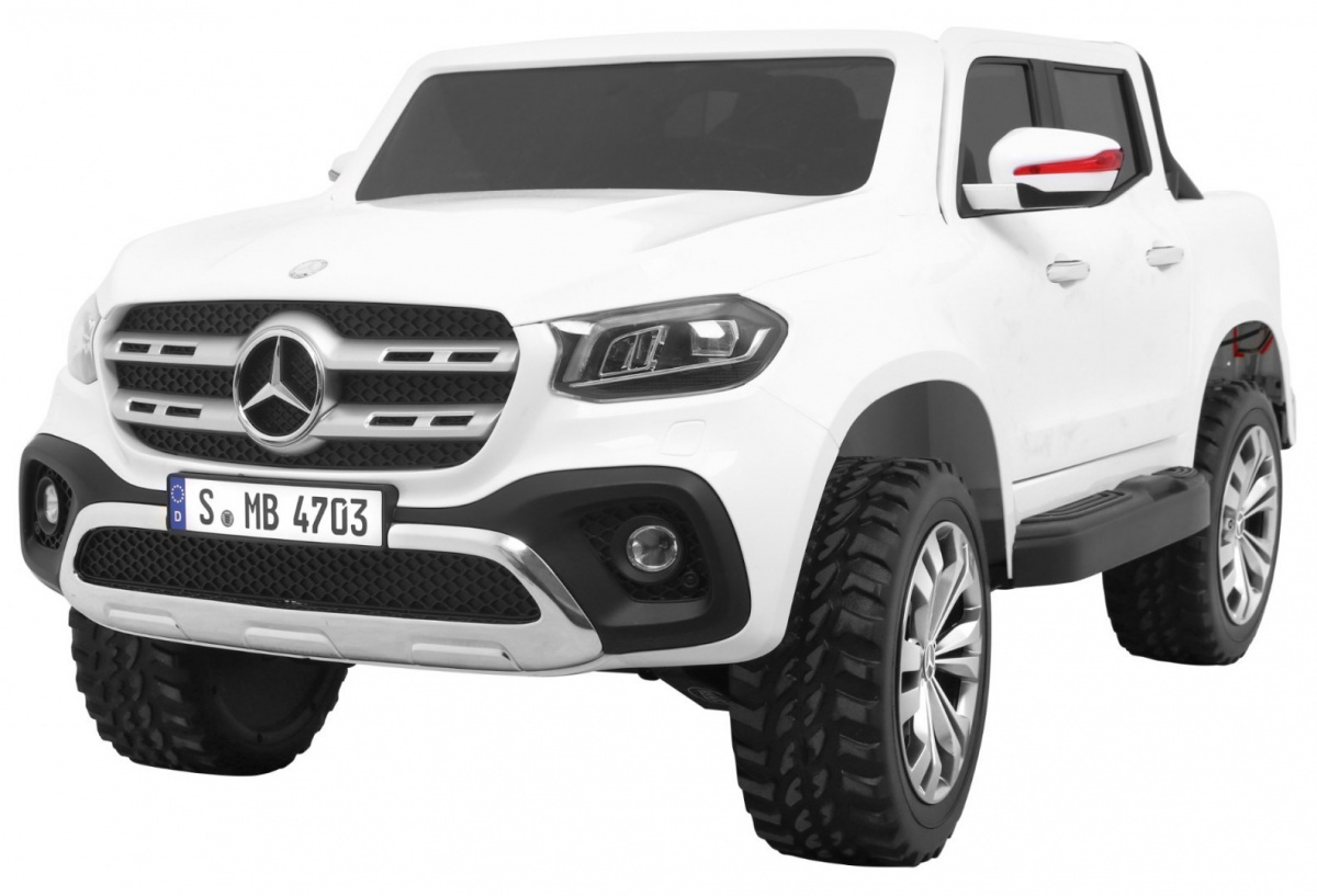 mamido  Elektrické autíčko Mercedes-Benz X-Class MP4 4x4 bílé