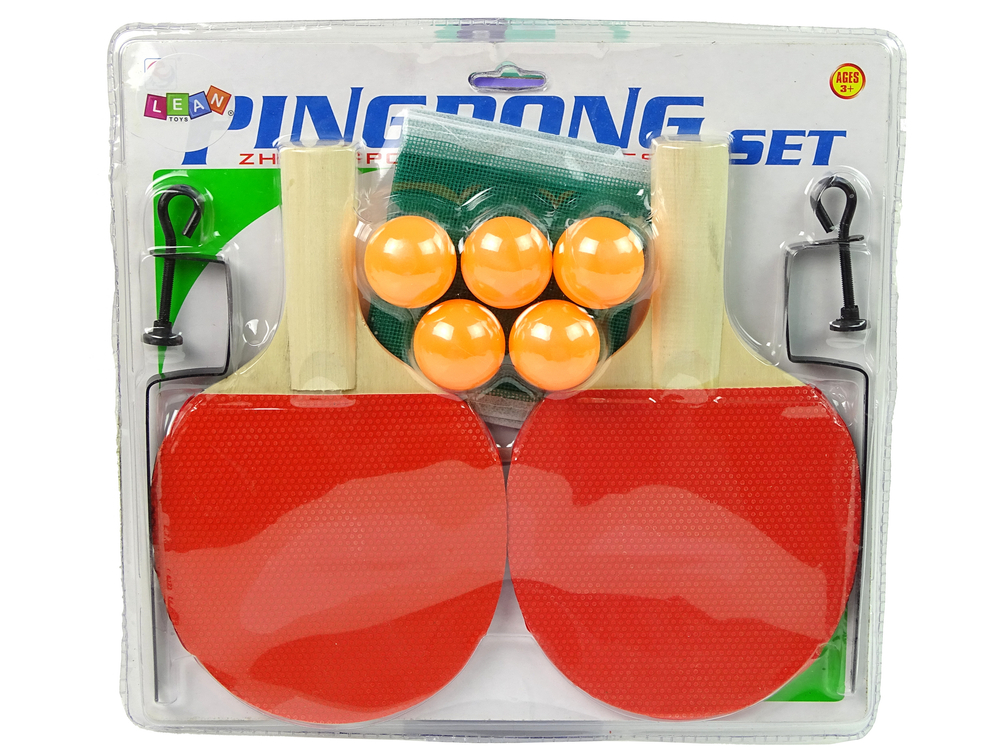 mamido  Pingpongový set s míčky a síťkou