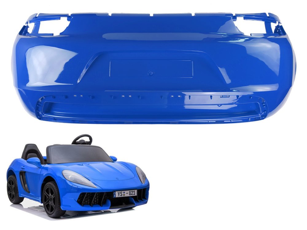 mamido  Zadní nárazník do elektrického vozidla YSA021 modrý