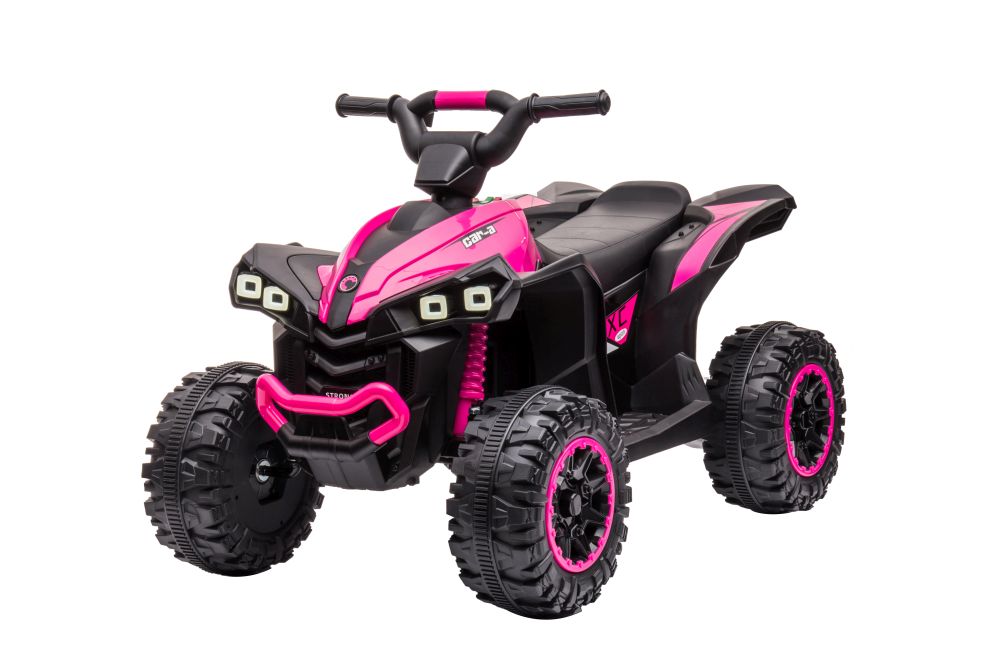 mamido  Dětská elektrická čtyřkolka XC-sport 2x45W růžová