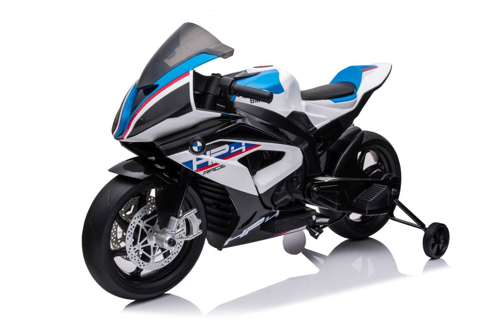 mamido  Dětská elektrická motorka BMW HP4 Race JT5001 bílá