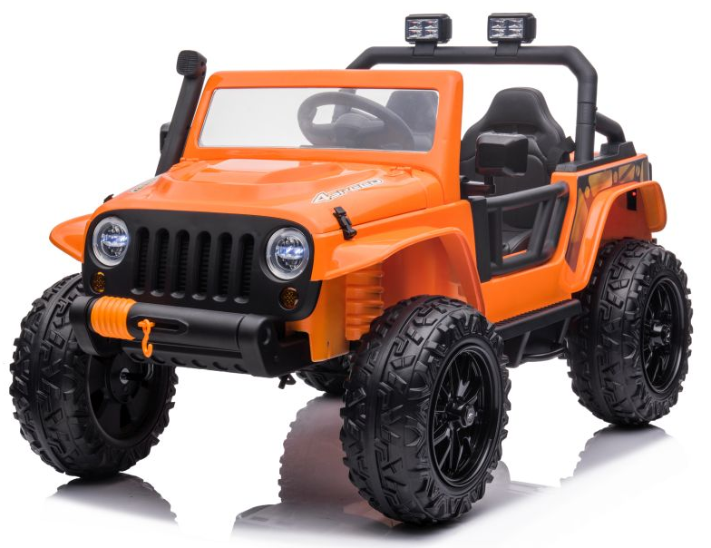 Mamido  Mamido Elektrické autíčko Jeep 4Speed 4x45W oranžové