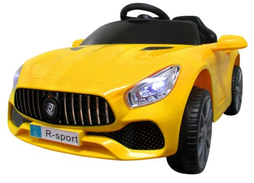 mamido  Elektrické autíčko Cabrio B3 žluté