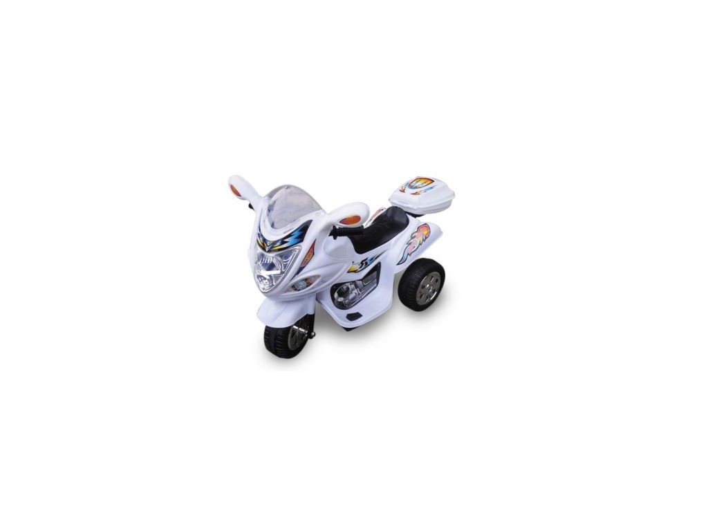 mamido  Dětská elektrická motorka M1 bílá